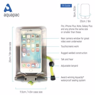 Aquapac 363 Iphone PlusPlus Extra Lage Case
